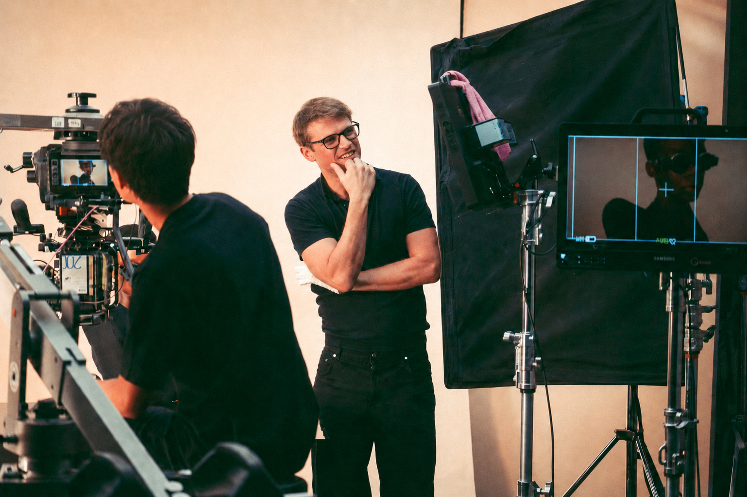Portrait of Benoit Mallory film director